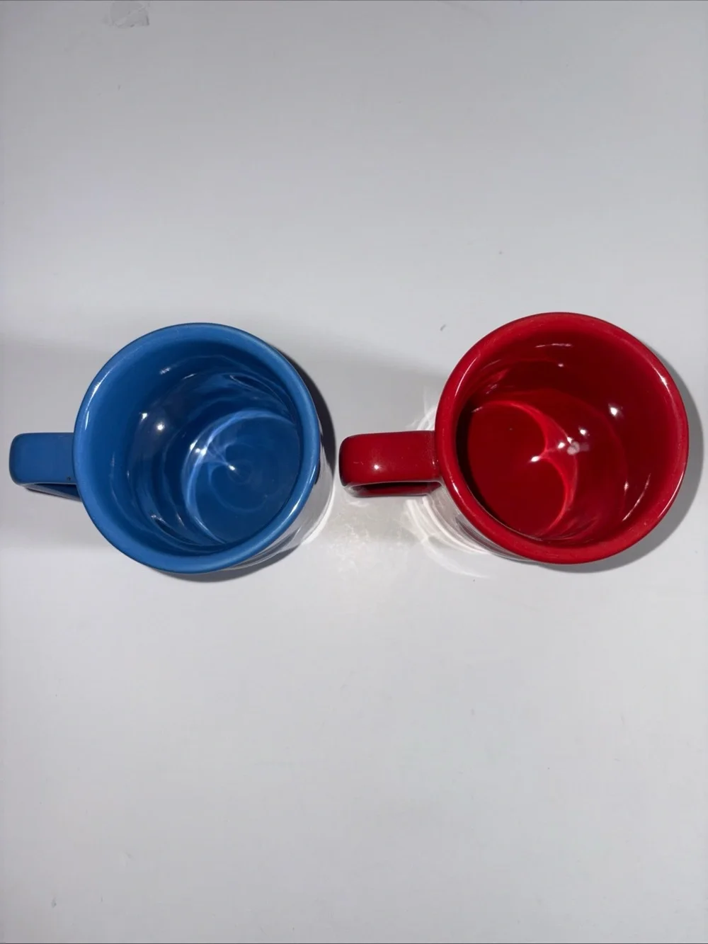 M&M'S Blue and Red Character Ceramic Coffee Mugs